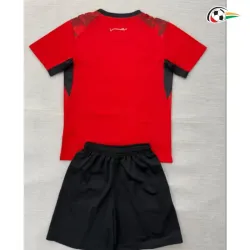 Camisa Titular Infantil Egipto Copa do Mundo 2026 Vermelho