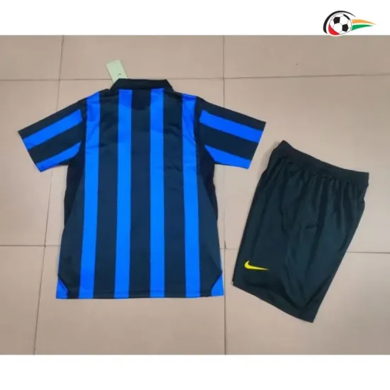Camisa Titular Infantil Inter de Milan 2026/2027 Azul/Preto