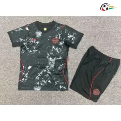 Camisa Reserva Infantil Canada Copa do Mundo 2026 Preto