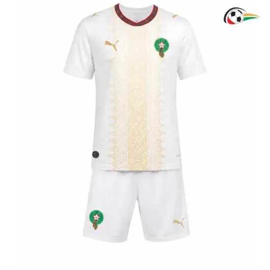 Camisa Reserva Infantil Costa de Marfil Copa do Mundo 2026 Branco