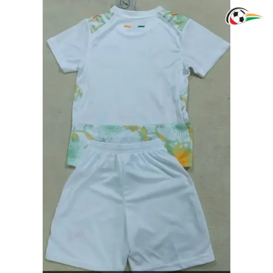 Camisa Reserva Infantil Costa de Marfil Copa do Mundo 2026 Branco