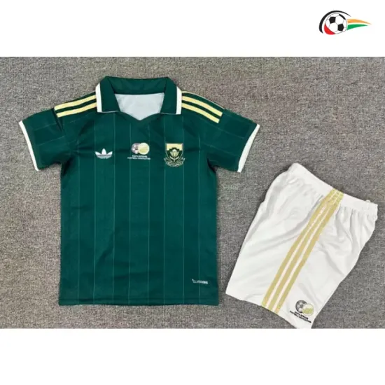 Camisa Reserva Infantil Sudáfrica Copa do Mundo 2026 Verde