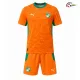 Camisa Titular Infantil Costa de Marfil Copa do Mundo 2026 Laranja