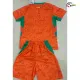 Camisa Titular Infantil Costa de Marfil Copa do Mundo 2026 Laranja