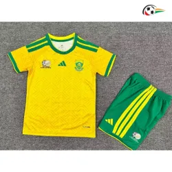 Camisa Titular Infantil Sudáfrica Copa do Mundo 2026 Amarelo