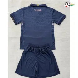Camisa Reserva Infantil Ecuador Copa do Mundo 2026 Azul Marinho