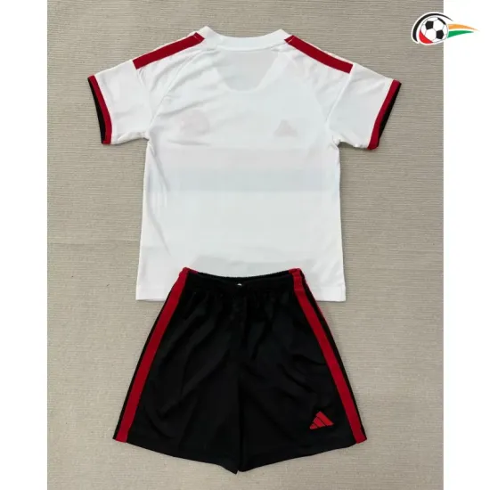 Camisa Reserva Infantil Flamengo 2026/2027 Branco