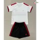 Camisa Reserva Infantil Flamengo 2026/2027 Branco