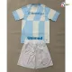 Camisa Reserva Infantil Gremio 2026/2027 Azul Claro/Branco