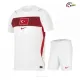 Camisa Reserva Infantil Turquía Copa do Mundo 2026 Branco