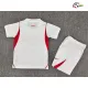 Camisa Reserva Infantil Turquía Copa do Mundo 2026 Branco