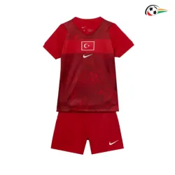 Camisa Titular Infantil Turquía Copa do Mundo 2026 Vermelho