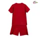 Camisa Titular Infantil Turquía Copa do Mundo 2026 Vermelho