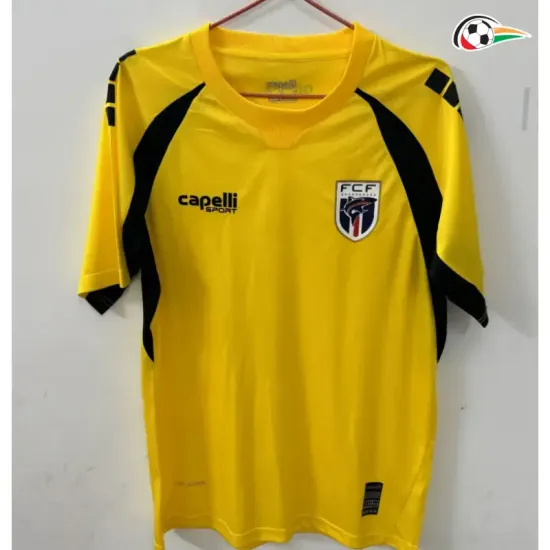 Camisa de Goleiro Cabo Verde Copa do Mundo 2026 Amarelo
