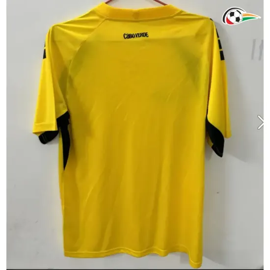 Camisa de Goleiro Cabo Verde Copa do Mundo 2026 Amarelo