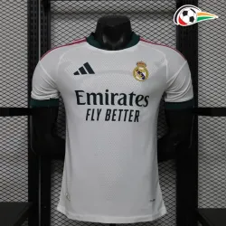 Camisa Titular Versão Jogador Real Madrid 2026/2027 Branco com Patch HP