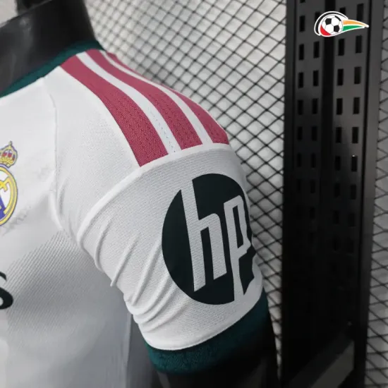 Camisa Titular Versão Jogador Real Madrid 2026/2027 Branco com Patch HP