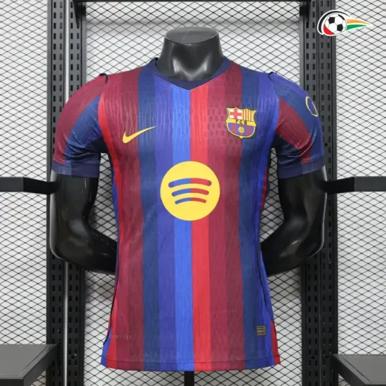 Camisa Titular Versão Jogador Barcelona 2026/2027 Vermelho/Azul