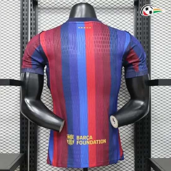 Camisa Titular Versão Jogador Barcelona 2026/2027 Vermelho/Azul