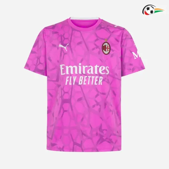 Camisa de Goleiro Reserva AC Milan 2026/2027 Rosa