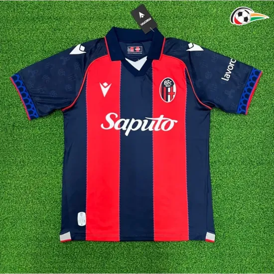Camisa Titular Bologna 2026/2027 Vermelho/Azul