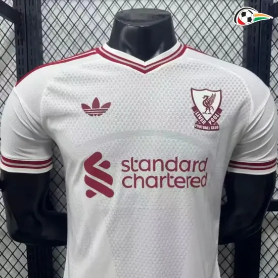 Camisa Versão Jogador Liverpool 2026/2027 Branco