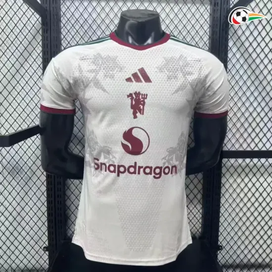 Camisa Versão Jogador Manchester United 2026/2027 Branco