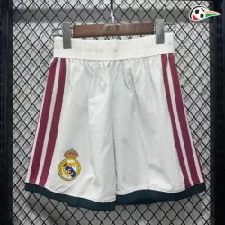 Shorts de Futebol Titular Versão Jogador Real Madrid 2026/2027 Branco