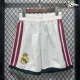 Shorts de Futebol Titular Versão Jogador Real Madrid 2026/2027 Branco
