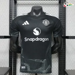 Camisa de Goleiro Titular Versão Jogador Manchester United 2026/2027 Preto