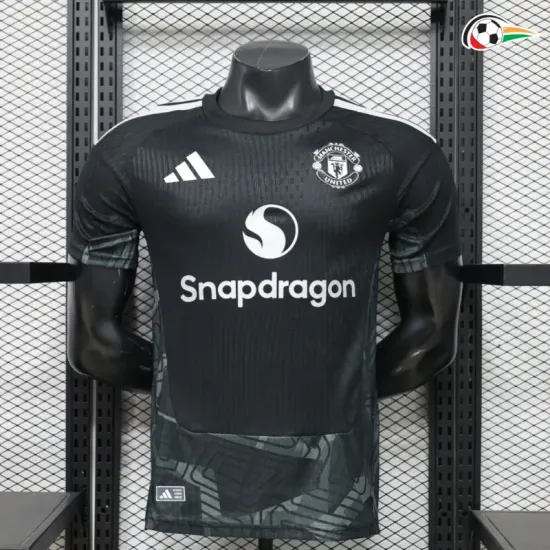 Camisa de Goleiro Titular Versão Jogador Manchester United 2026/2027 Preto