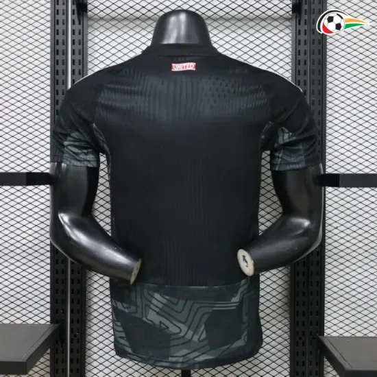 Camisa de Goleiro Titular Versão Jogador Manchester United 2026/2027 Preto