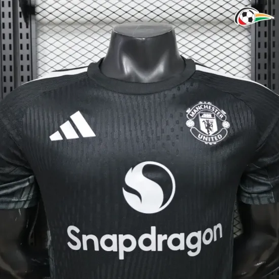 Camisa de Goleiro Titular Versão Jogador Manchester United 2026/2027 Preto