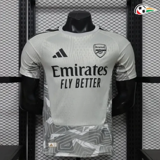 Camisa de Goleiro Versão Jogador Arsenal 2026/2027 Cinza