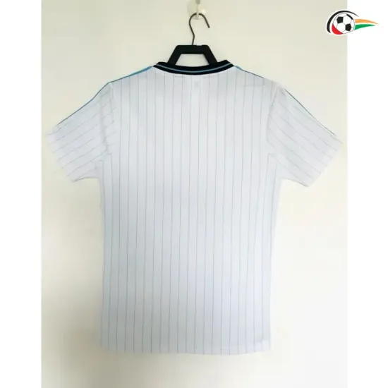 Camisa Retrô Argentina 2026 Branco/Azul Claro