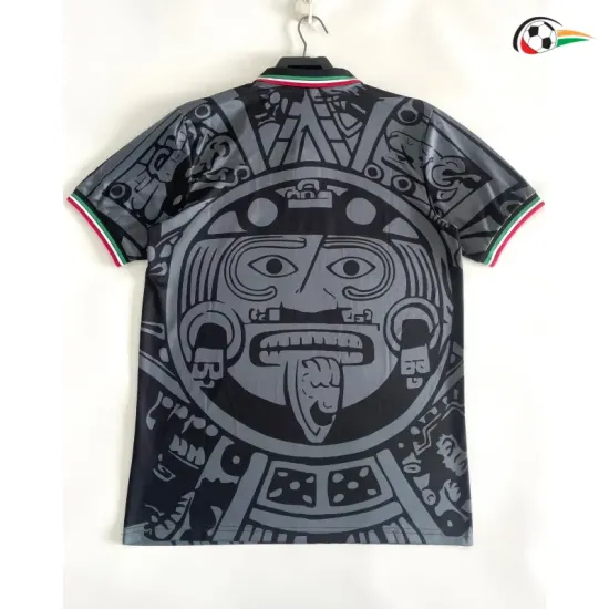 Camisa Retrô México 1998 Preto