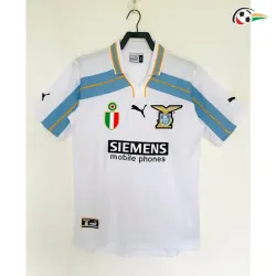 Camisa Retrô Reserva Lazio 2000/2001 Branco/Azul