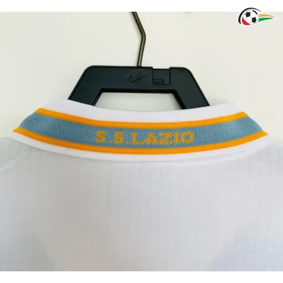 Camisa Retrô Reserva Lazio 2000/2001 Branco/Azul