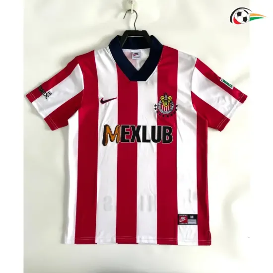 Camisa Retrô Titular Chivas 1996/1997 Vermelho/Branco