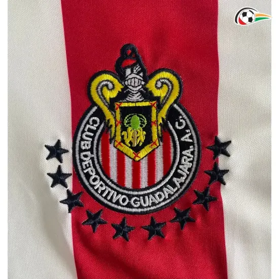 Camisa Retrô Titular Chivas 1996/1997 Vermelho/Branco