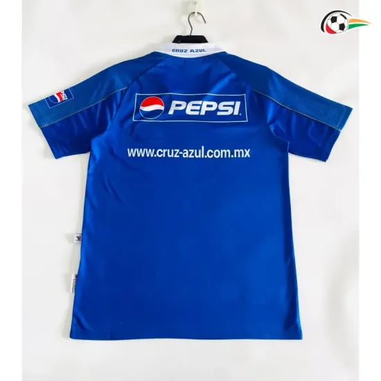 Camisa Retrô Titular Cruz Azul 2000/2001 Azul