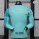 Camisa Versão Jogador Barcelona 2026/2027 Azul Manga Longa