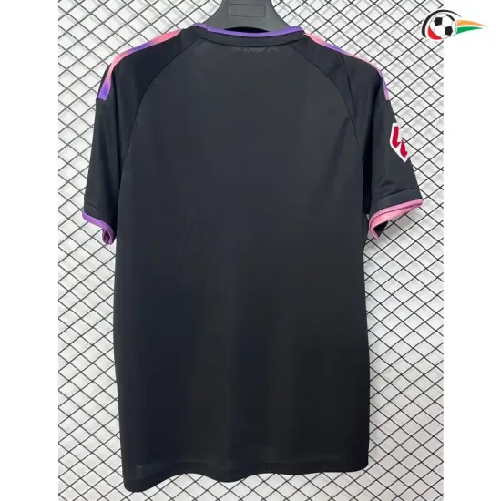Camisa Alternativa Sevilla FC 2026/2027 Preto com Patch da La Liga