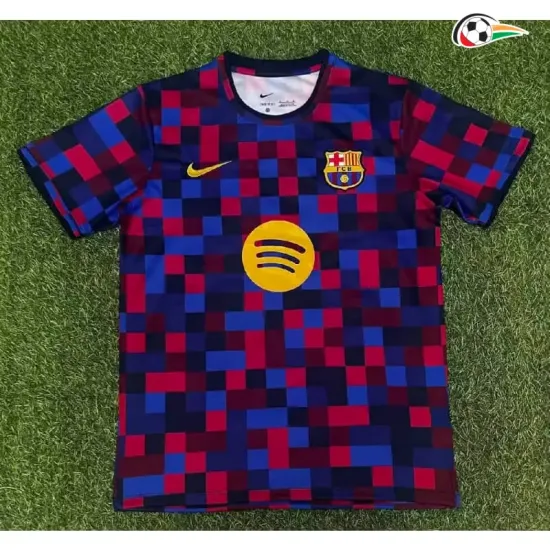 Camisa Barcelona 2026/2027 Pré-Corrida Vermelho/Azul