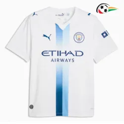 Camisa Alternativa Manchester City 2026/2027 Branco