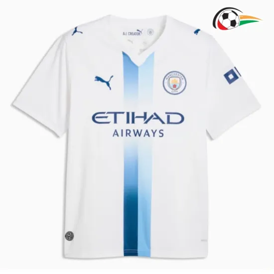 Camisa Alternativa Manchester City 2026/2027 Branco