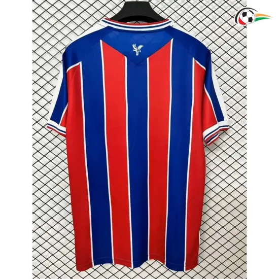 Camisa Titular Crystal Palace FC 2025/2026 Vermelho/Azul Final da UEFA Conference League