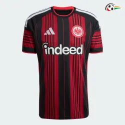 Camisa Titular Eintracht Fráncfort 2026/2027 Vermelho/Preto