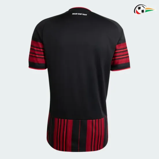 Camisa Titular Eintracht Fráncfort 2026/2027 Vermelho/Preto