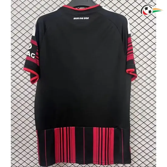 Camisa Titular Eintracht Fráncfort 2026/2027 Vermelho/Preto